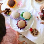 Cupcakes – juguete de fieltro interactivo – Comiditas – Borucas y Garabatos